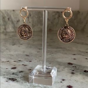 Altar’d State Greek Coin Earrings